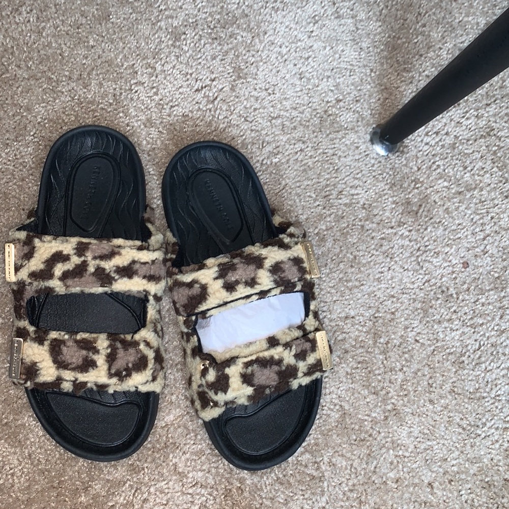 NIB KENNETH COLE * nova two band slide cozy slide sandals, NIB BUNDLE and SAVE